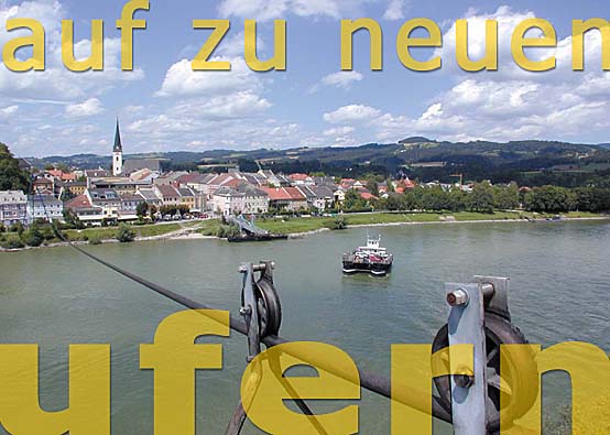 Drahtseilbrücke Ottensheim, Oberösterreich